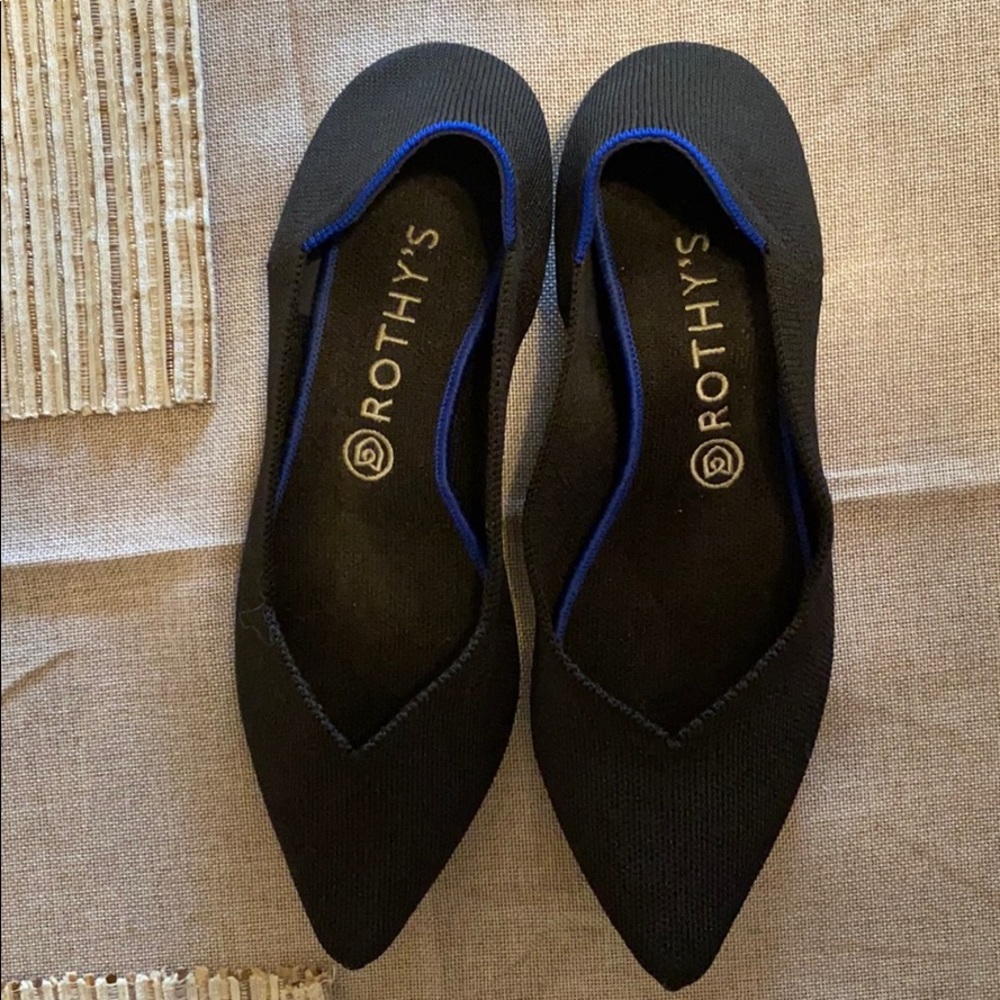 Rothy’s The Point Black Flats